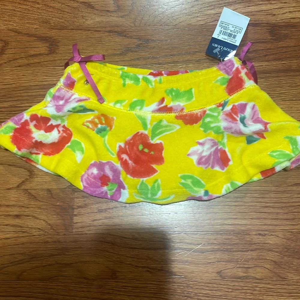 Ralph Lauren baby girl skirt, skort, size 12 month, NWT